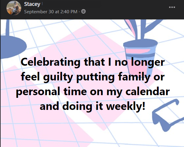 Stacey No Guilt